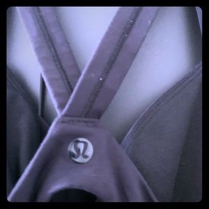 Lululemon black sports bra